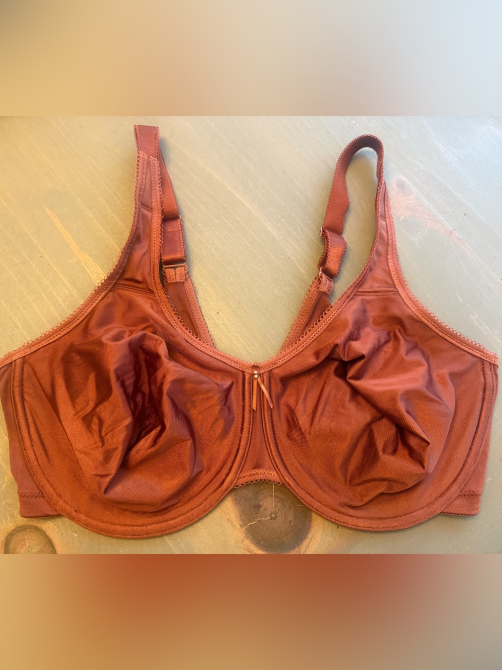 Wacoal Rust Colored Underwire Bra 40DD